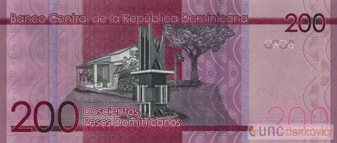 Dominikánská republika 200 Pesos 2023