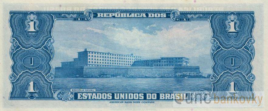 Brazílie 1 Cruzeiro 1954 UNC