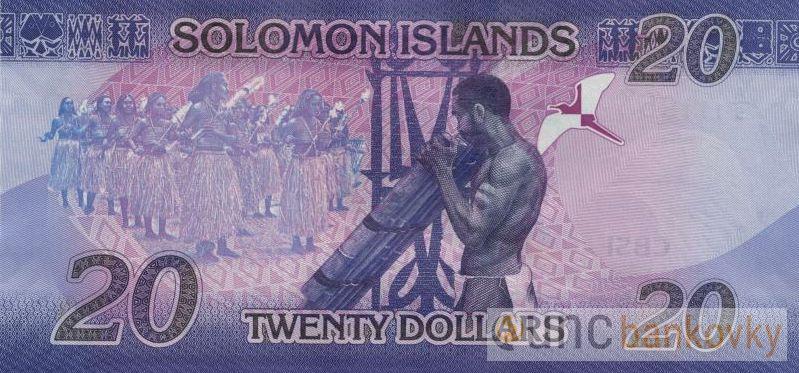 Šalamounovy ostrovy 20 Dollars 2017 UNC