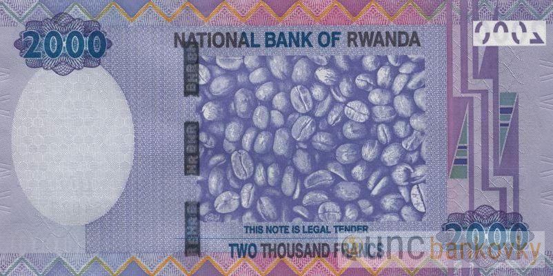 Rwanda 2000 Francs 2024 UNC
