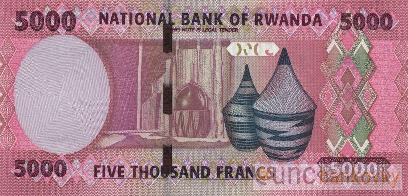 Rwanda 5000 Francs 2024 UNC
