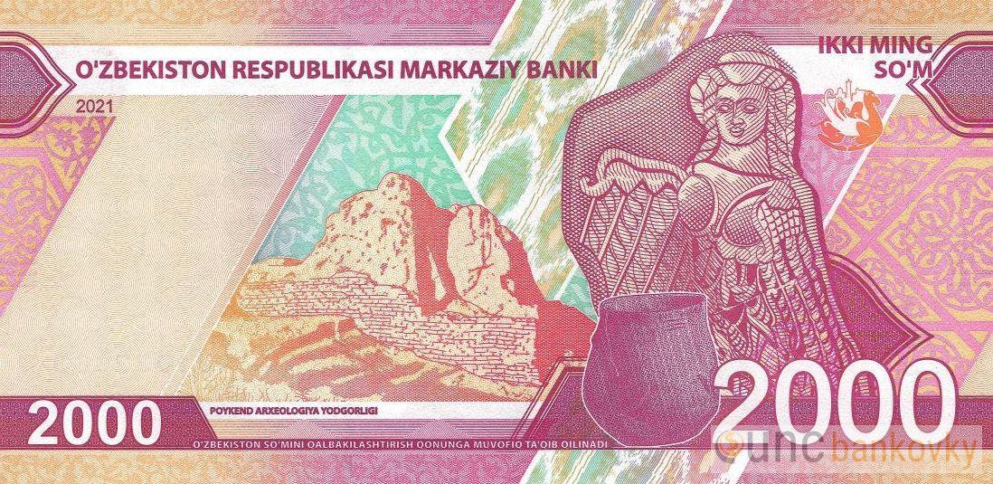 5x Uzbekistán dealer set UNC