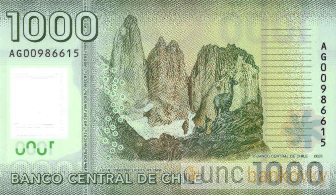 Chile 1000 Pesos 2020 UNC
