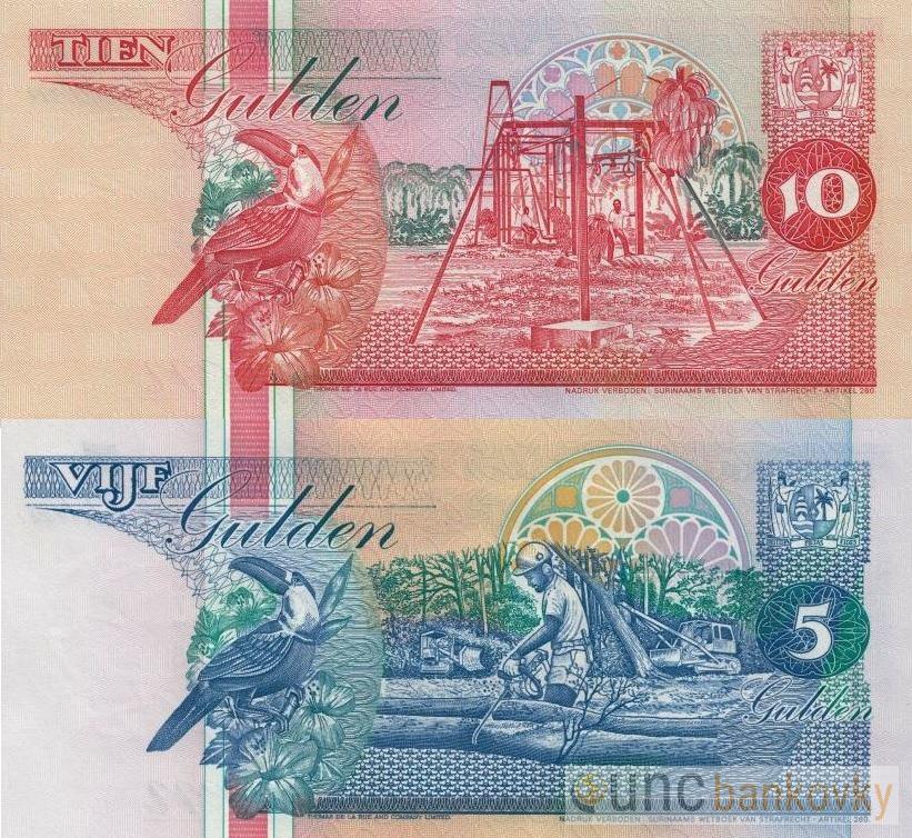 Surinam sada 1996-1998 UNC
