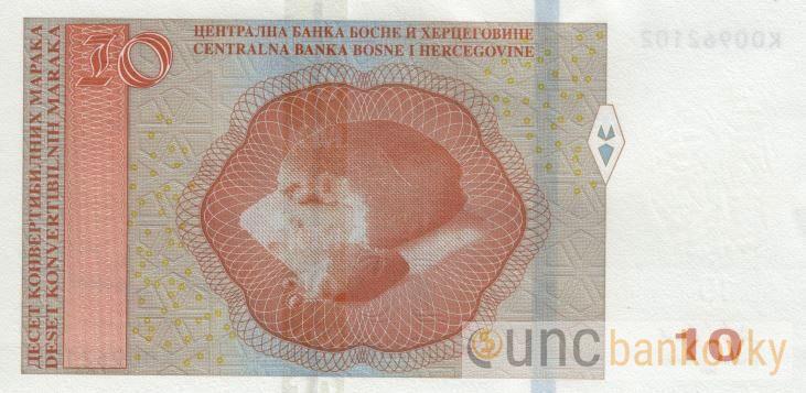 Bosna 10 Marka 2024 V2 UNC