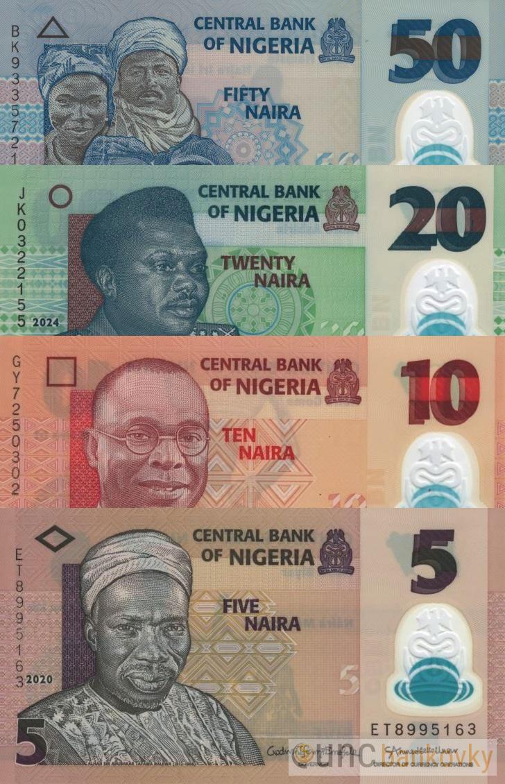 Nigérie sada 2017-2025 UNC