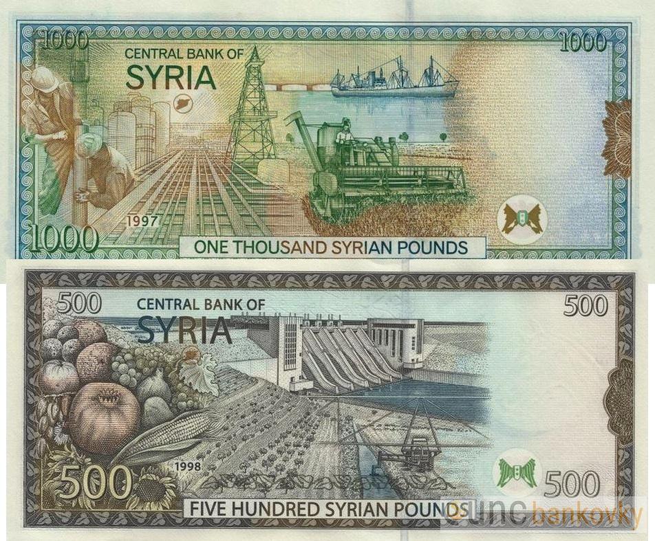 Sýrie sada 1997-1998 UNC