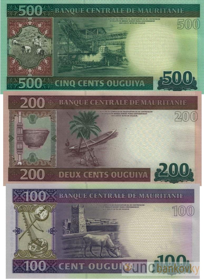 Mauritánie sada 2013-2015 UNC