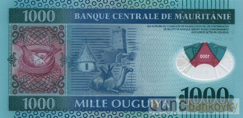 Mauritánie 1000 Ouguiya 2014 UNC