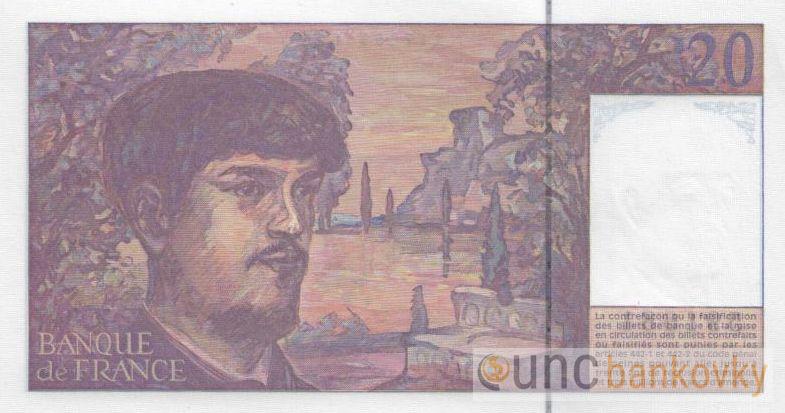 Francie 20 Francs 1995 UNC