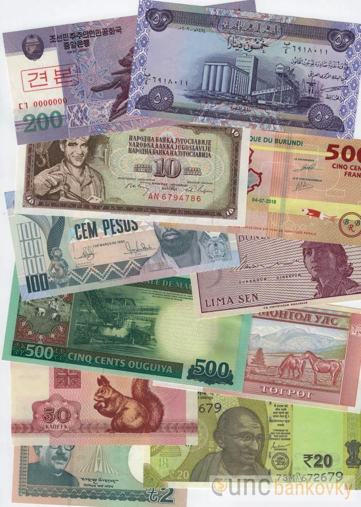 NOVINKA: 200ks svět dealer set UNC