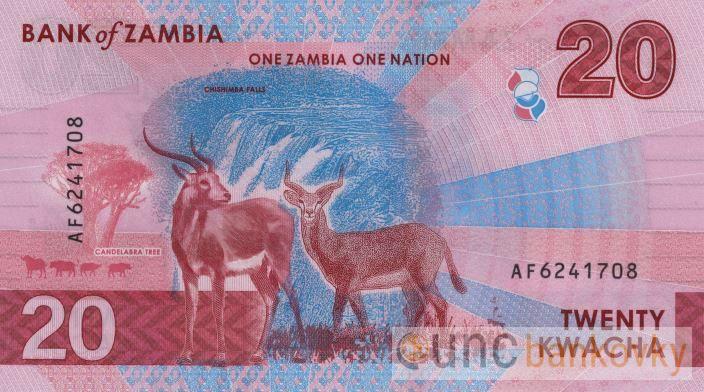 Zambie 20 Kwacha 2024 UNC