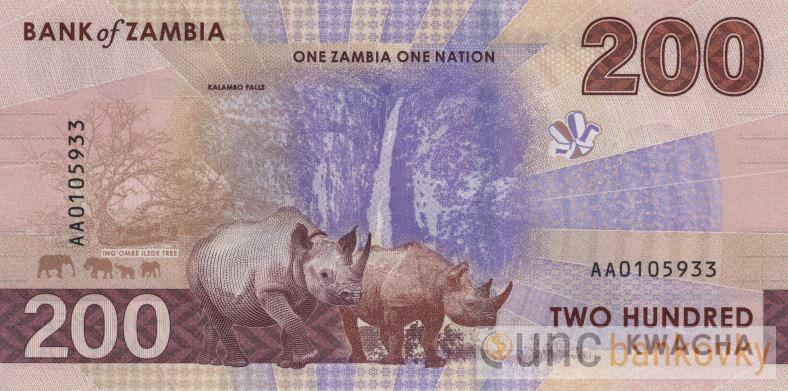 Zambie 200 Kwacha 2024 UNC