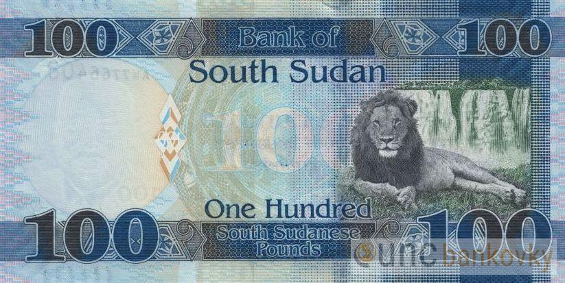 Sudán 100 Pounds 2019 UNC