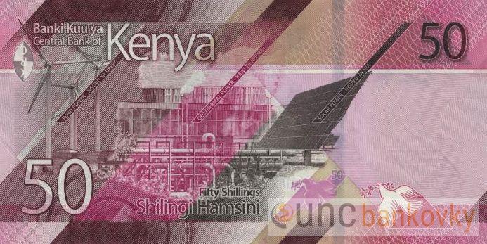 Keňa 50 Shillings 2024 UNC