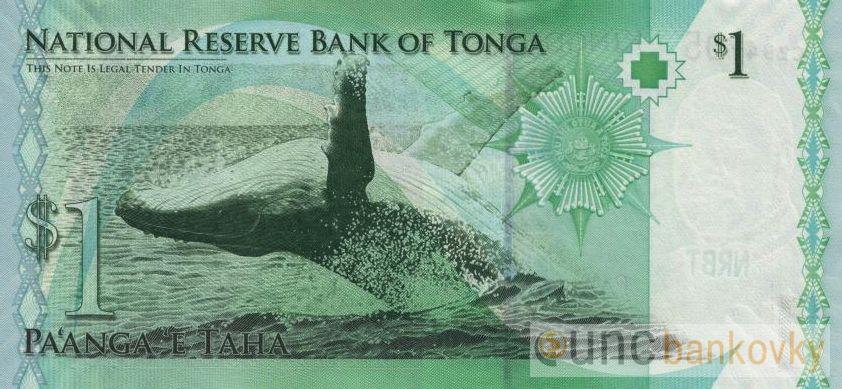 Tonga 1 Paanga 2009 UNC