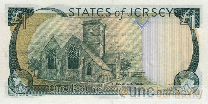 Jersey 1 Pound 2000 UNC