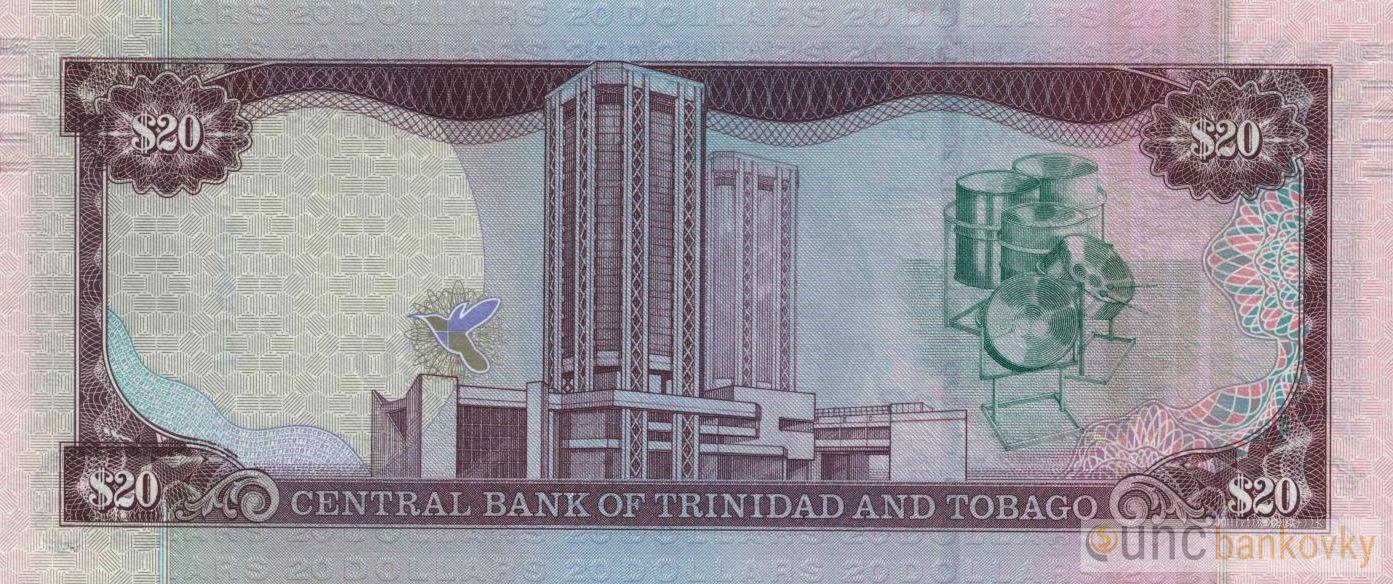 Trinidad & Tobago 20 Dollars 2006 UNC