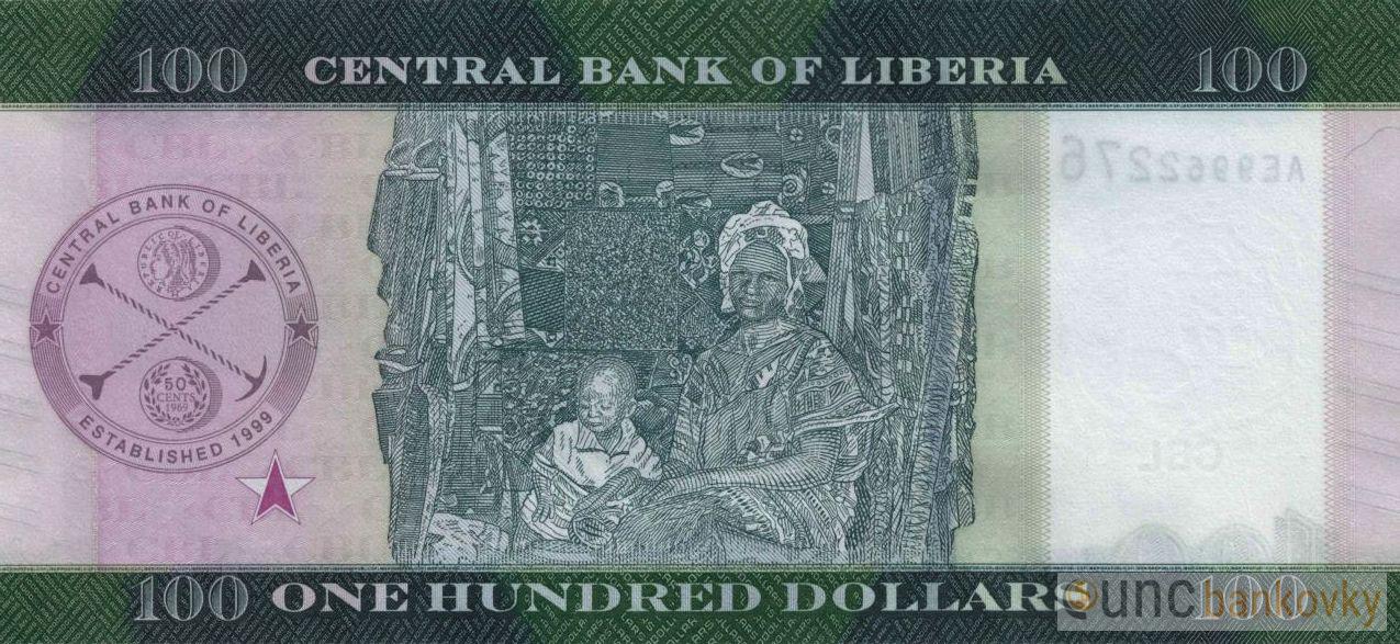 Libérie 100 Dollars 2021 UNC