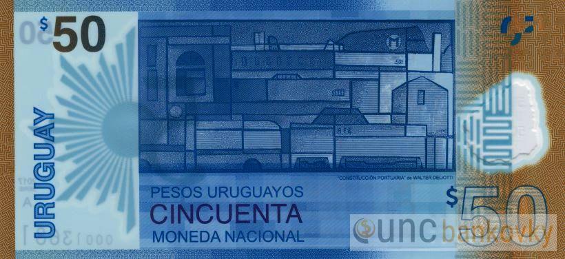Uruguay 50 Pesos 2017 UNC