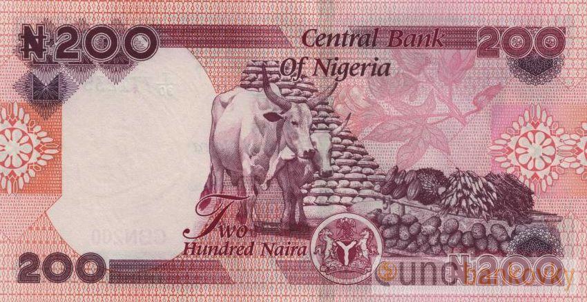 Nigerie 200 Naira 2023 UNC