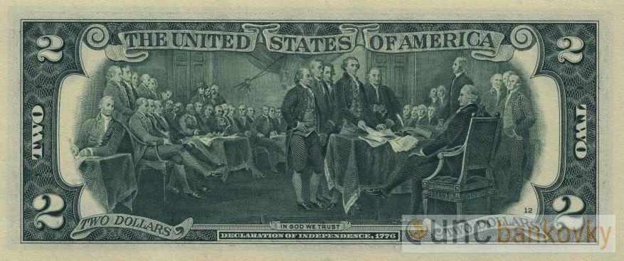 USA 2 Dollars 2017 Chicago UNC