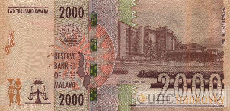 Malawi 2000 Kwacha 2024 UNC