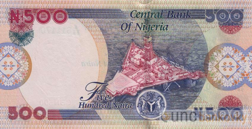 Nigerie 500 Naira 2001 UNC