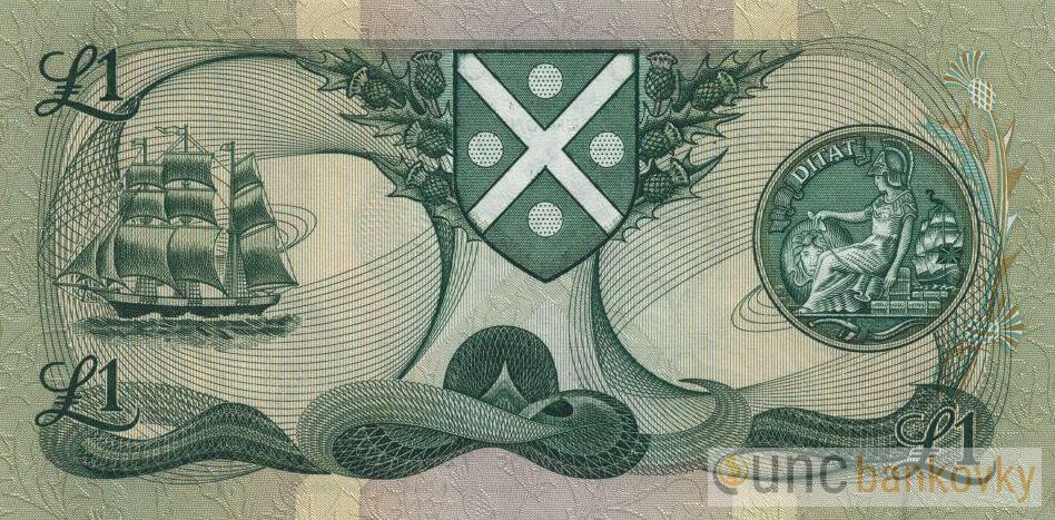 Skotsko 1 Pound 1988 UNC