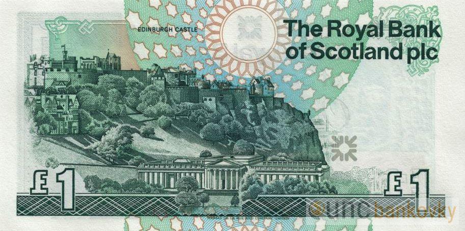 Skotsko 1 Pound 1992 Pamětní EU Summit UNC
