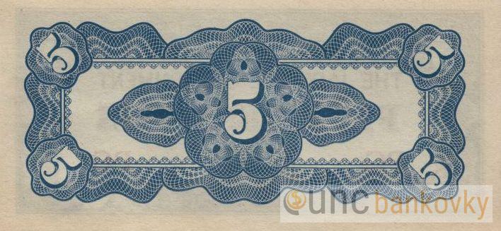 Filipíny 5 Centavos 1942 UNC