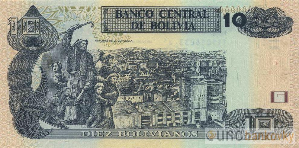 Bolivie 10 Bolivianos 2017 UNC