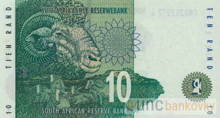 JAR 10 Rand 1993 UNC