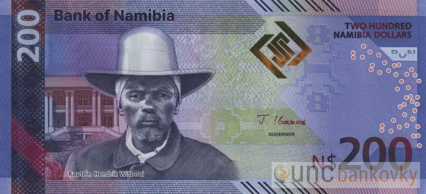 Namibie 200 Dollars 2025 UNC