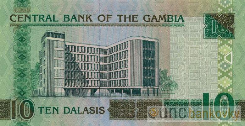 Gambie 10 Dalasis 2013 UNC