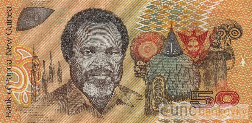 Papua 50 Kina 1988 UNC