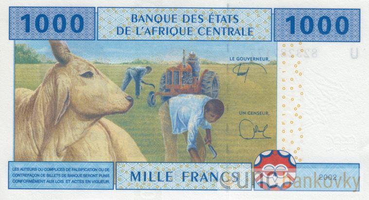 BEAC - Kamerun 1000 Francs 2002 UNC