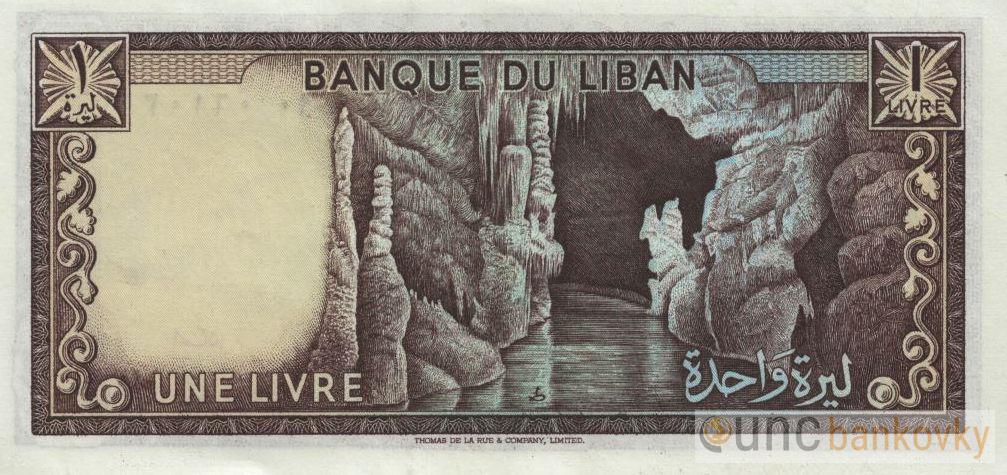 Libanon 1 Livre 1980 UNC