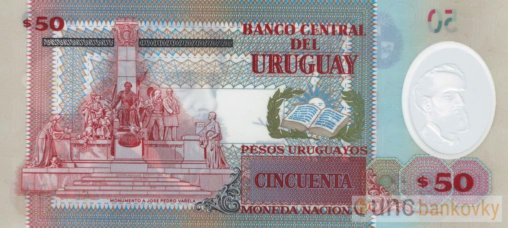 Uruguay 50 Pesos 2020 UNC
