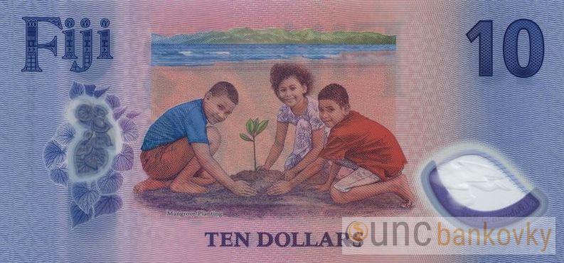Fiji 10 Dollars 2026 UNC