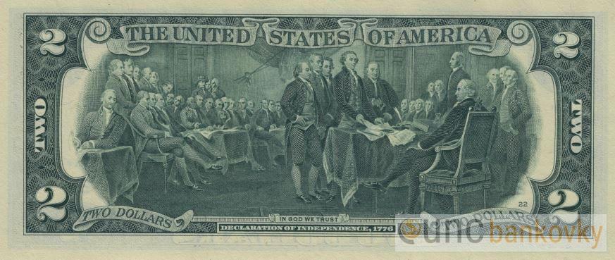 USA 2 Dollars 2017 New York UNC