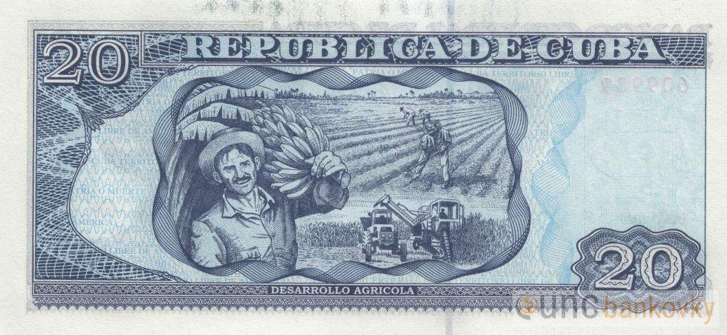 Kuba 20 Pesos 2020 UNC