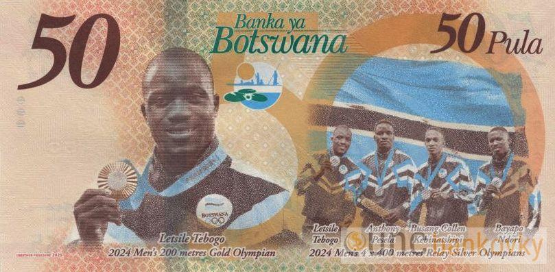 Botswana 50 Pula 2025 UNC