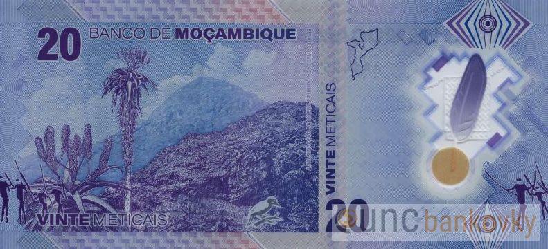 Mosambik 20 Meticais 2024 UNC
