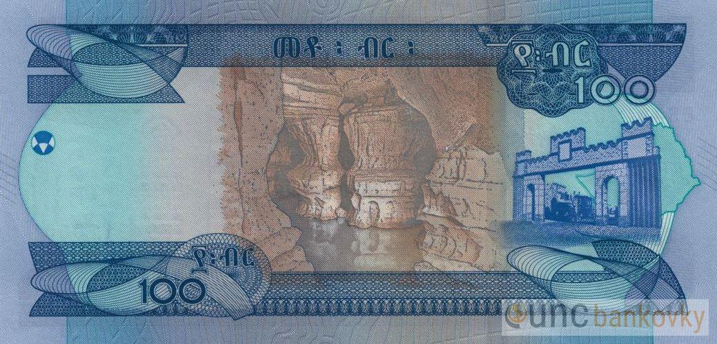 Etiopie 100 Birr 2023 UNC