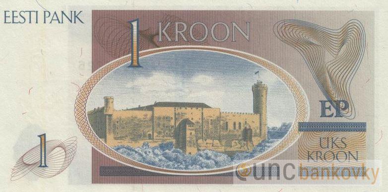 Estonsko 1 Krooni 1992 UNC