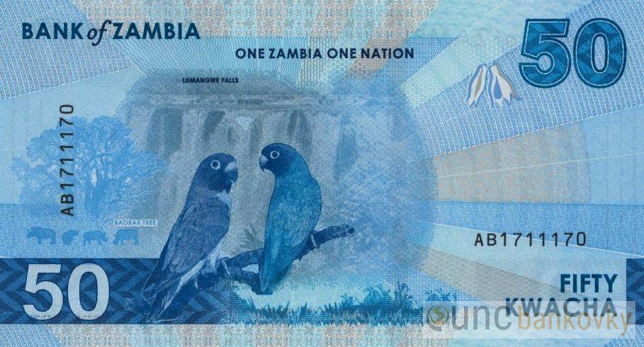 Zambie 50 Kwacha 2024 UNC
