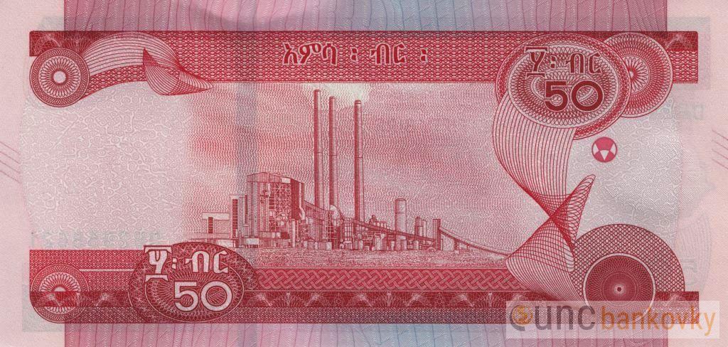 Etiopie 50 Birr 2020 UNC