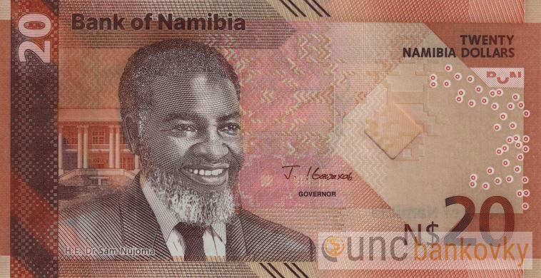 Namibie 20 Dollars 2025 UNC