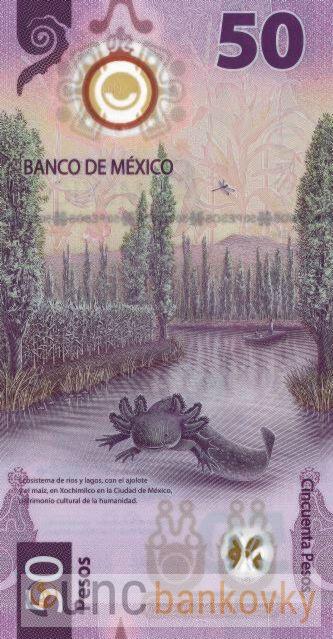 Mexiko 50 Pesos 2025 UNC